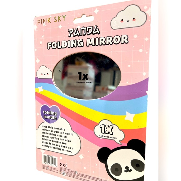 Panda Bear Beauty Bundle Qty 7 Forever 21 Pink Sky Mirror Brush Wash Eye Pads - Picture 5 of 15